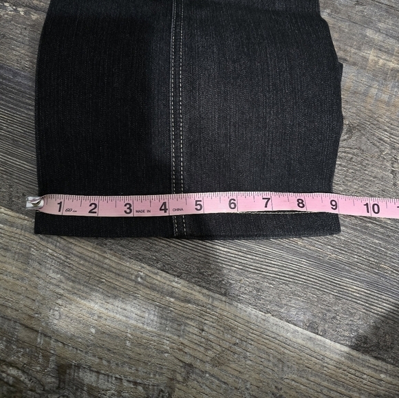 Escada black jeans with Gold Stitching Dark Wash - Picture 11 of 11